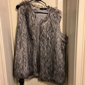 Rachel Zoe Faux Fur Vest